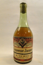 LIQUEUR JAUNE  DE BIDU